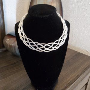 3for$35 Silver Tone Collar Necklace